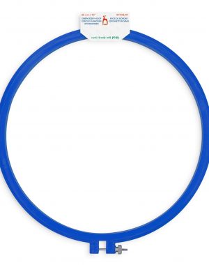 Pony Embroidery Hoop 25cm: Blue Plastic