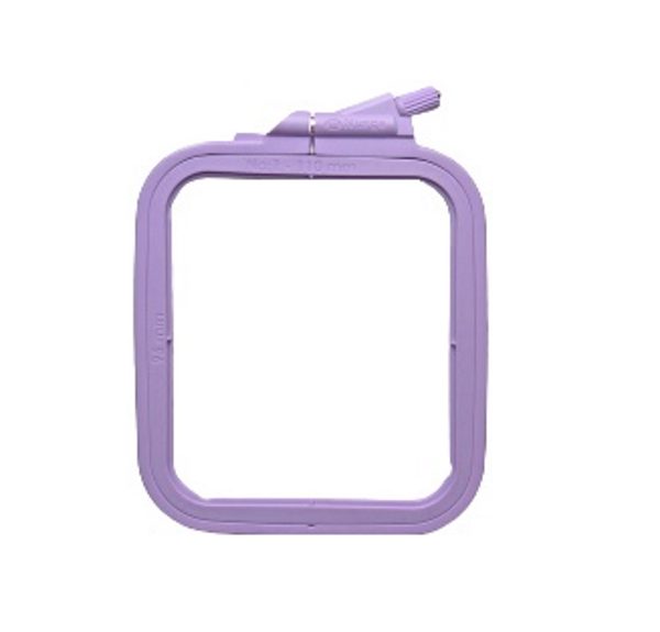 Nurge Square Plastic Hoop Medium Lilac