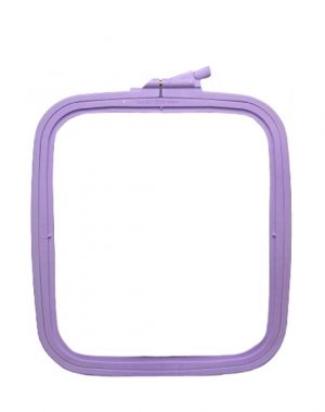 Nurge Square (Rectangular) Plastic Embroidery Hoop X-Large Lilac