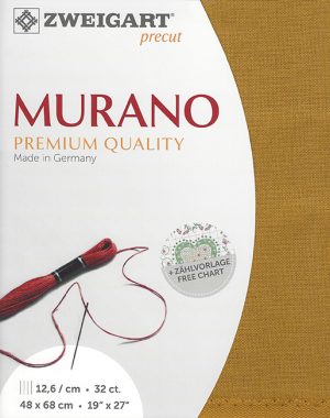 Zweigart 32 count Murano Evenweave Sahara