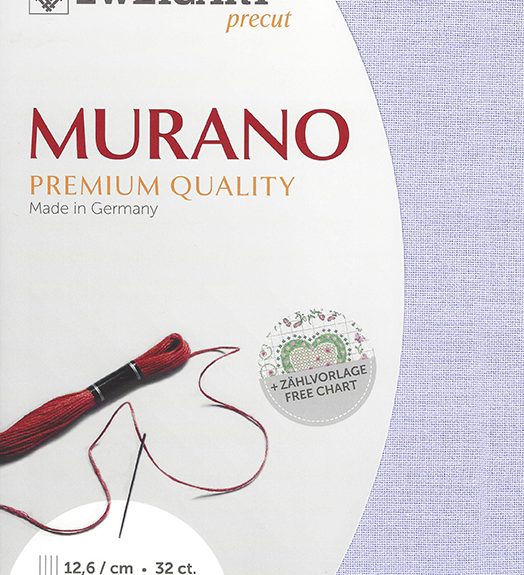 Zweigart 32 count Murano Evenweave Lavender