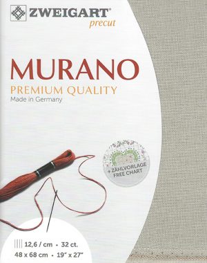 Zweigart 32 count Murano Evenweave Sahara Dust