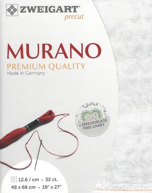 Zweigart 32 count Murano Evenweave Vintage Marble