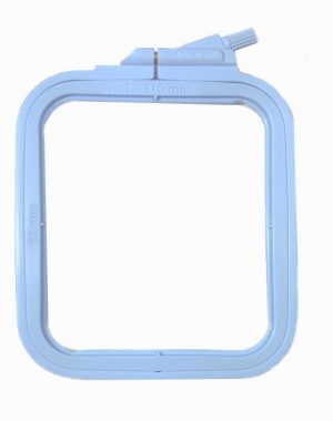 Nurge Square (Rectangular) Plastic Embroidery Hoop Small Pastel Blue