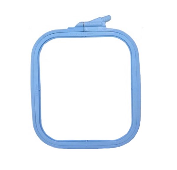 Nurge Square Plastic Hoop Medium Pastel Blue