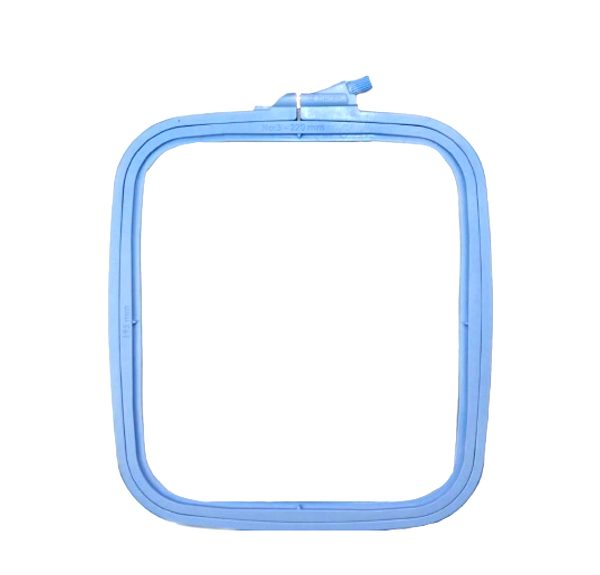 Nurge Square Plastic Hoop Large Pastel Blue