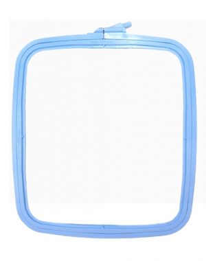 Nurge Square (Rectangular) Plastic Embroidery Hoop X-Large Pastel Blue