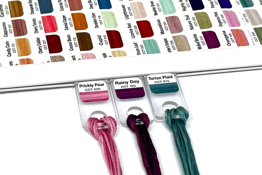 Pip&Chip Classic Colorworks Floss Drop Vinyl Labels