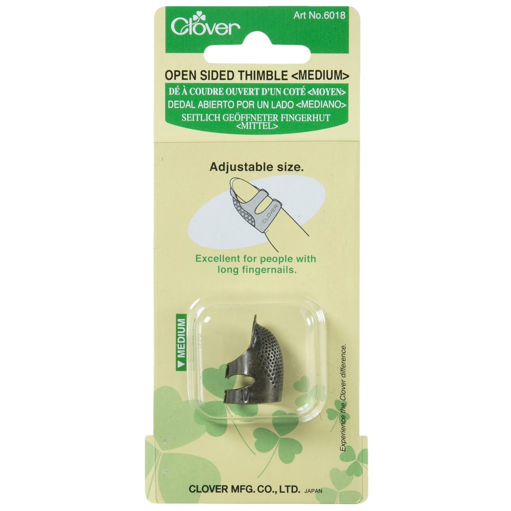 Clover Open Sided Thimble (Medium)