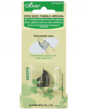 Clover Open Sided Thimble (Medium)