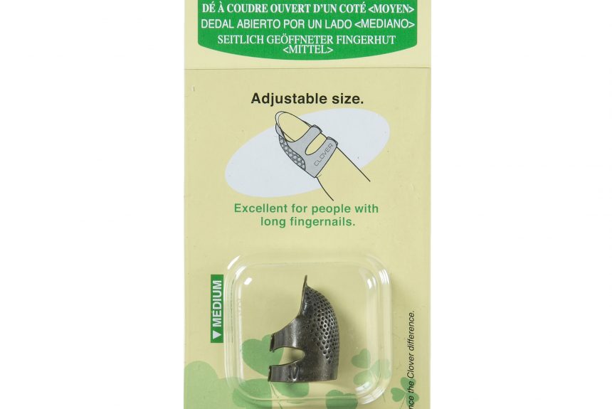 Clover Open Sided Thimble (Medium)