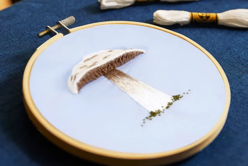 DMC Prince Mushroom – Embroidery Kit