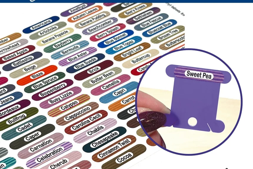 Pip&Chip Weeks Dye Works Vinyl Labels