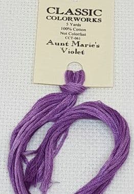 Classic Colorworks Cotton - Aunt Marie's Violet CCT 061