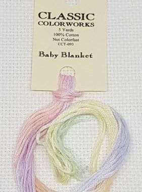 Classic Colorworks Cotton - Baby Blanket CCT 093