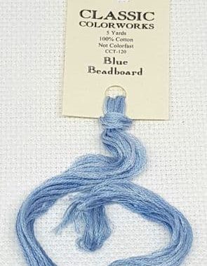 Classic Colorworks Cotton - Blue Beadboard CCT 120