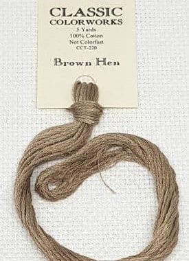 Classic Colorworks Cotton - Brown Hen CCT 220