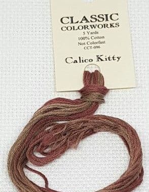 Classic Colorworks Cotton - Calico Kitty CCT 096