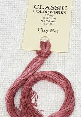Classic Colorworks Cotton - Clay Pot CCT 078