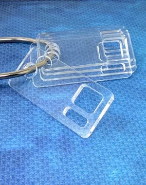 Pip&Chip Floss Drops Acrylic Clear (100)