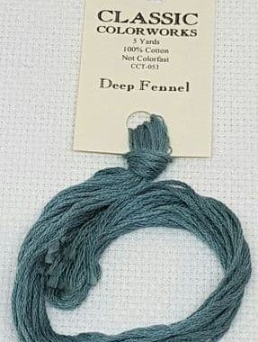 Classic Colorworks Cotton - Deep Fennel CCT 053