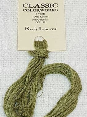 Classic Colorworks Cotton - Eve's Leaves CCT 139