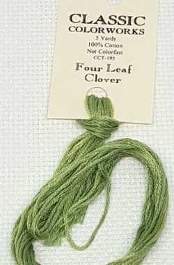 Classic Colorworks Cotton - Four Leaf Clover CCT 195