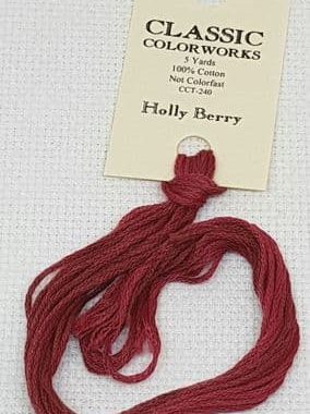 Classic Colorworks Cotton - Holly Berry CCT 240