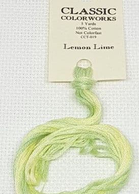 Classic Colorworks Cotton - Lemon Lime CCT 019