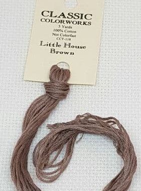 Classic Colorworks Cotton - Little House Brown CCT 118