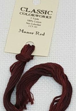 Classic Colorworks Cotton - Manor Red CCT 101