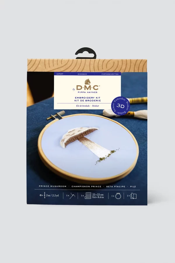 DMC Prince Mushroom - Embroidery Kit - Image 2