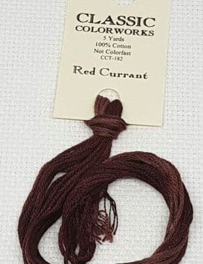 Classic Colorworks Cotton - Red Currant CCT 182