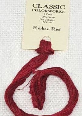 Classic Colorworks Cotton - Ribbon Red CCT 197