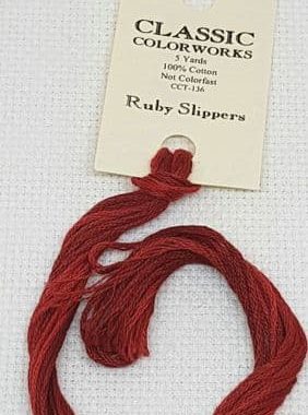 Classic Colorworks Cotton - Ruby Slippers CCT 136