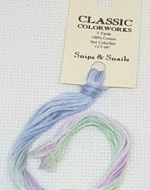 Classic Colorworks Cotton - Snips and Snails CCT 087
