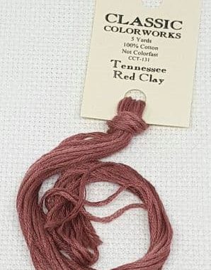 Classic Colorworks Cotton - Tennessee Red Clay CCT 131