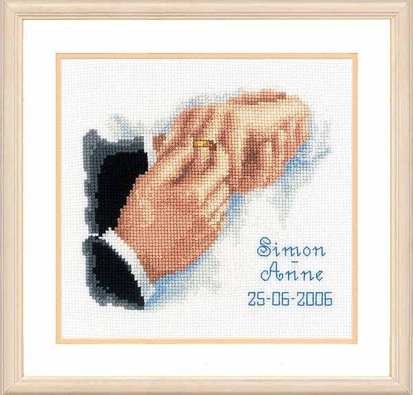 Vervaco – With This Ring Cross Stitch Kit