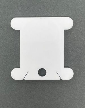 Pip&Chip Bobbins Acrylic White (84)