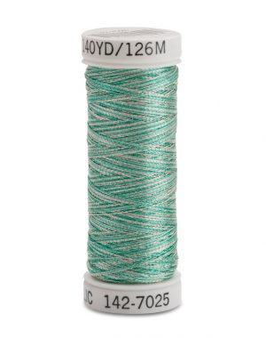 Sulky Metallic 30wt 126m – 7025 Silver/Icy Blue