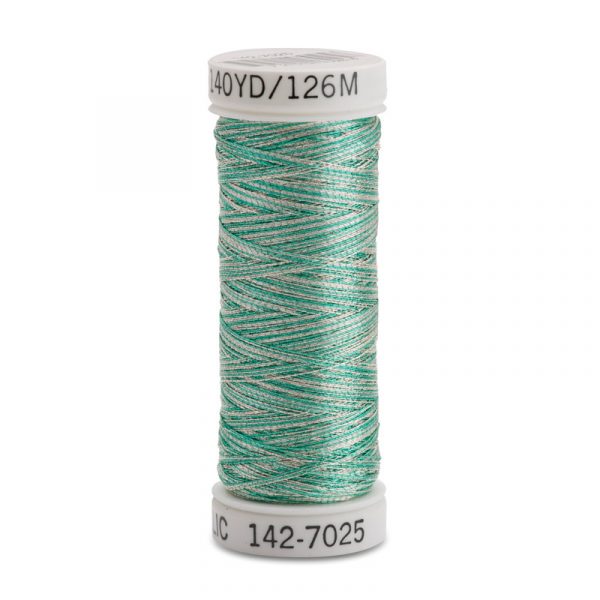 Sulky Metallic 30wt 126m – 7025 Silver/Icy Blue