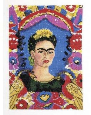 DMC The Frame by Frida Kahlo, Masters Collection Advanced Cross Stitch Kit