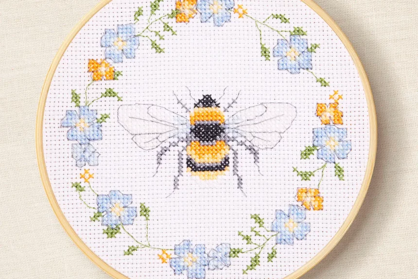 DMC Queen Bee by Jo Aston Cross Stitch Kit