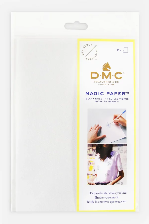DMC Magic Paper, Pack of 2 A5 Blank Sheets