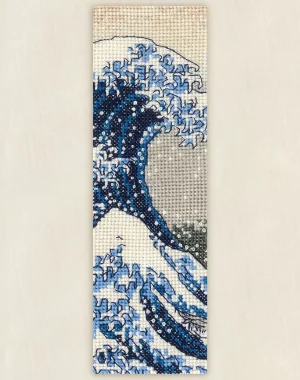 DMC The Great Wave by Katsushika Hokusai, The British Museum Bookmark Kit