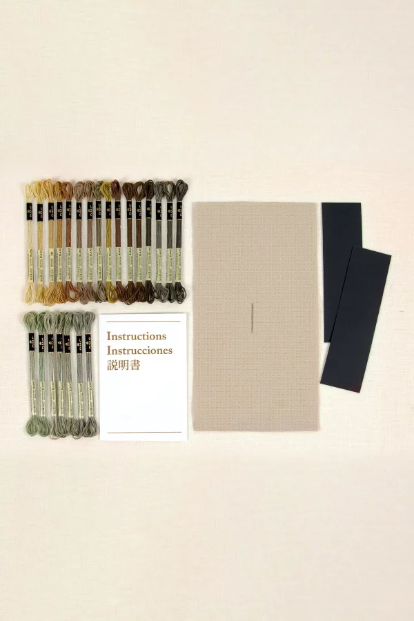 DMC Inspired by Mona Lisa, Leonardo da Vinci, Le Louvre, Bookmark Cross Stitch Kit - Image 4