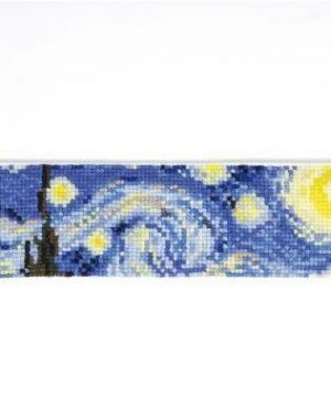 DMC The Starry Night by Van Gogh, Masters Collection, Bookmark Kit