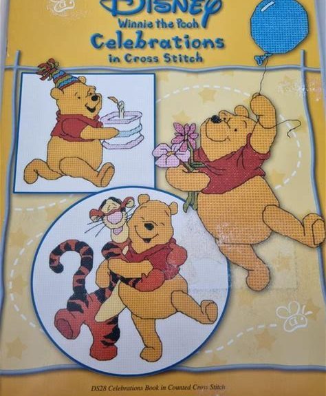 Designer Stitches DISNEY ‘Winnie the Pooh’ Celebrations pattern book
