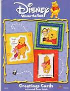 Designer Stitches DISNEY 'Winnie the Pooh' Greetings Cards pattern book