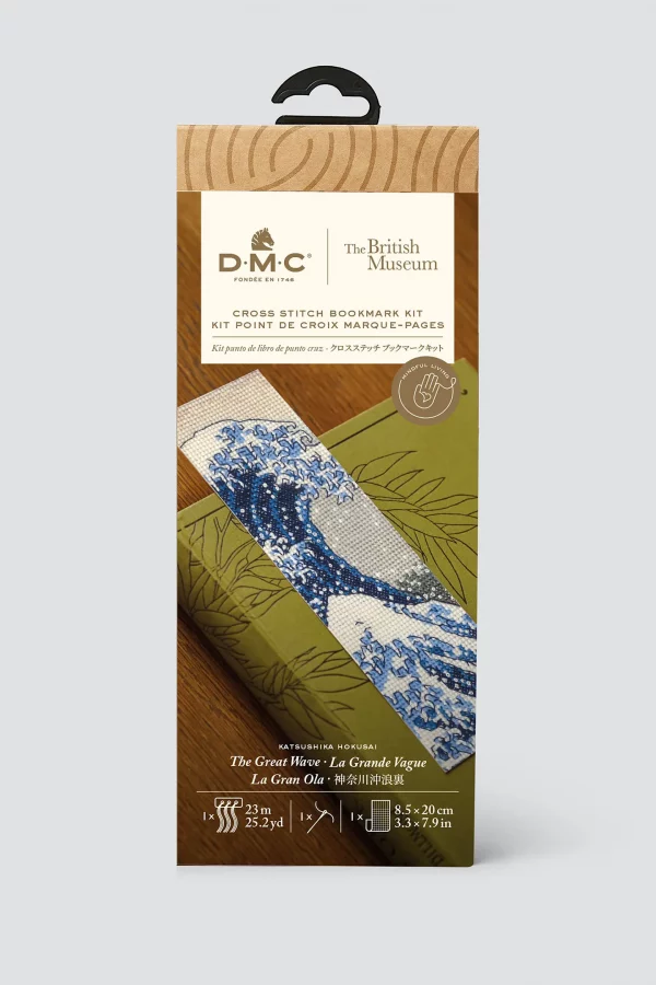 DMC The Great Wave by Katsushika Hokusai, The British Museum Bookmark Kit - Image 2
